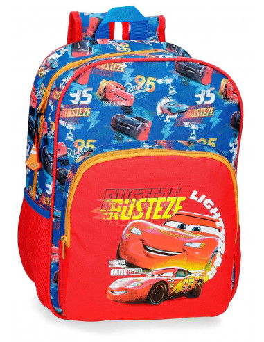 MOCHILA ADAP. 38CM. CARS RUSTEZE LIGHTYEAR